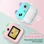 Instant Print Camera Kids Photography Mini Thermal Printer Digital Photo Camera Toy