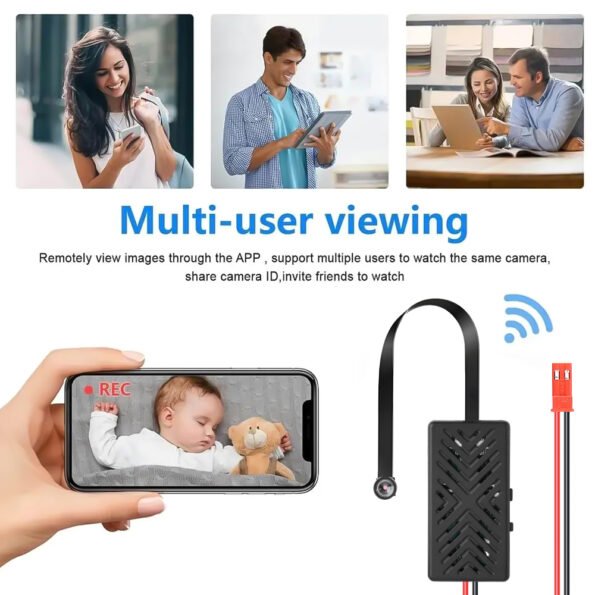 Mini Camera Wireless Module Video Recorder HD 1080P WiFi Camcorder DIY Portable