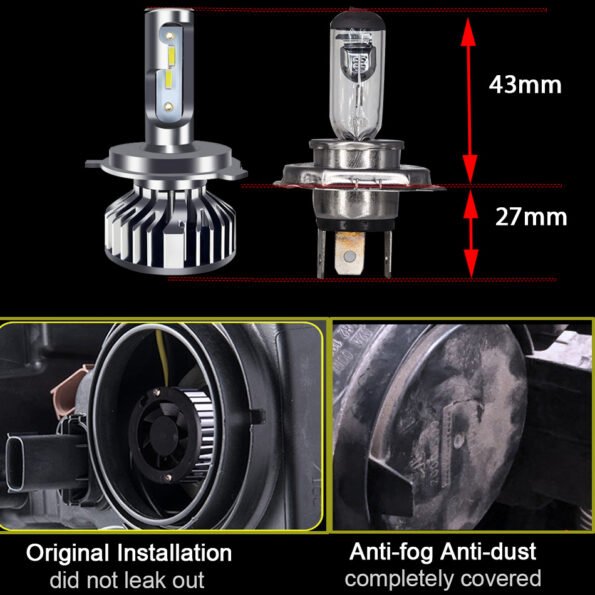 BAISHIDE LED Headlights CANBUS