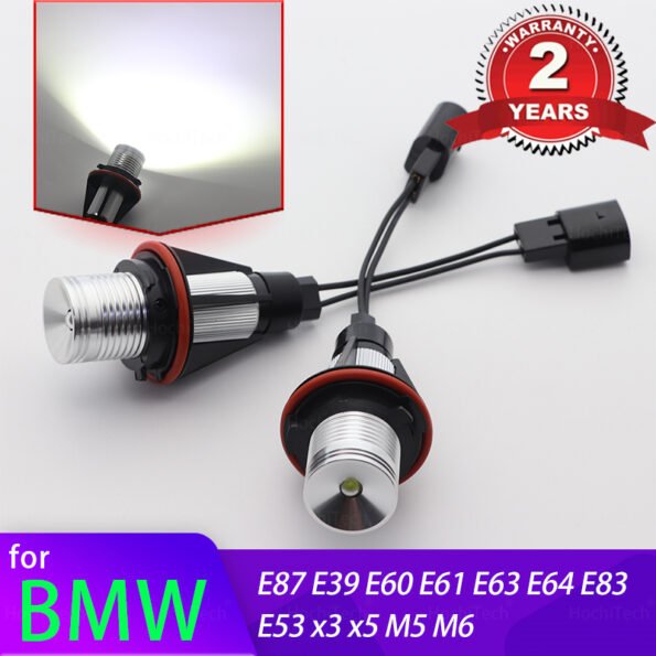 BMW LED Angel Eyes Light Bulb Bright 20W