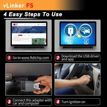Car Diagnostic Scanner For Ford FORScan Mazda VLinker