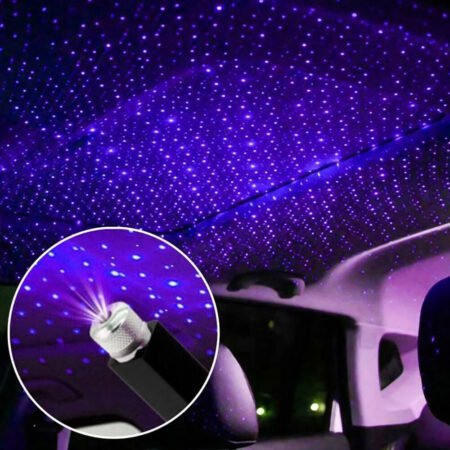 LED Sky Night Light Galaxy Star Projector for Car Roof Room Ceiling 5V USB