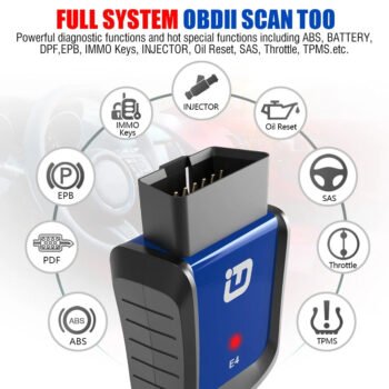 New VPECKER E4 Multi Functional Tablet Diagnostic Tool Wifi Scanner For Android - Image 3