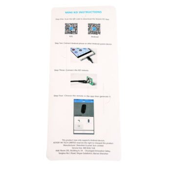 Mini KD Mobile Key Remote Maker Generator for Android & IOS System - Image 4