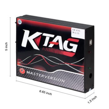 KTAG V2.23 EU Online Version Firmware V7.020 K-TAG Master KTM100 with Red PCB - Image 7