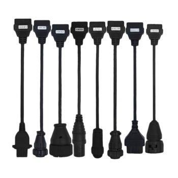 Alternative view of Truck Cables works with  AUTOCOM CDP/Delphi DS150E/TCS/MVDiag/WOW Snooper/Multidiag.. (includes 8pcs cables)