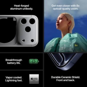 Alternative view of Refurbished Apple iPhone 17 Pro 256GB SIM Free With 1 Year Warranty