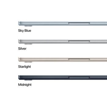 Alternative view of Refurbished Apple MacBook Air 2026 15in M5 24GB RAM 1TB SSD